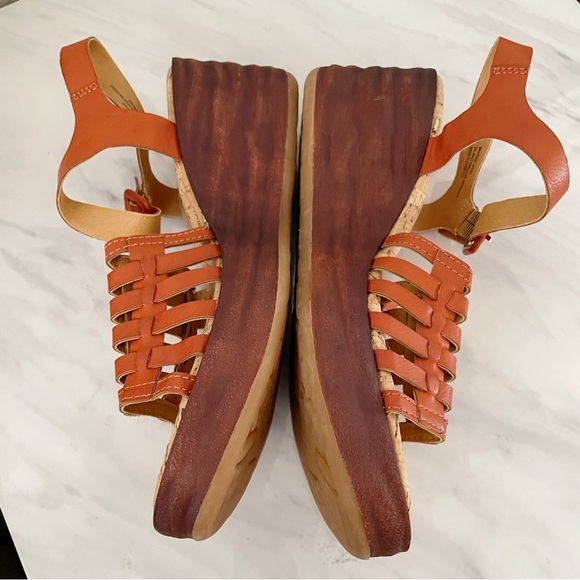 Kork Ease Wedge Sandals Size 8 New - Picture 4 of 11